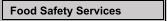 Food Safety Services